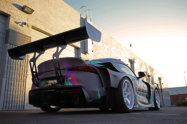THKS USA MKV wide body GR SUPRA street concept | イベント