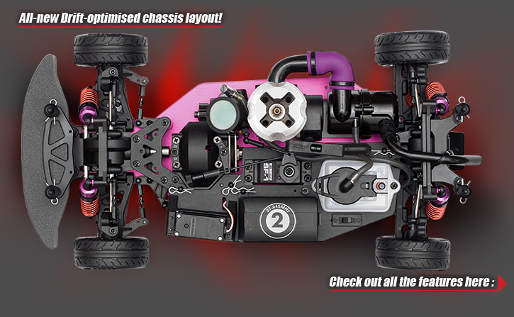 10073 NITRO RS4 3 DRIFT WITH NISSAN SILVIA BODY