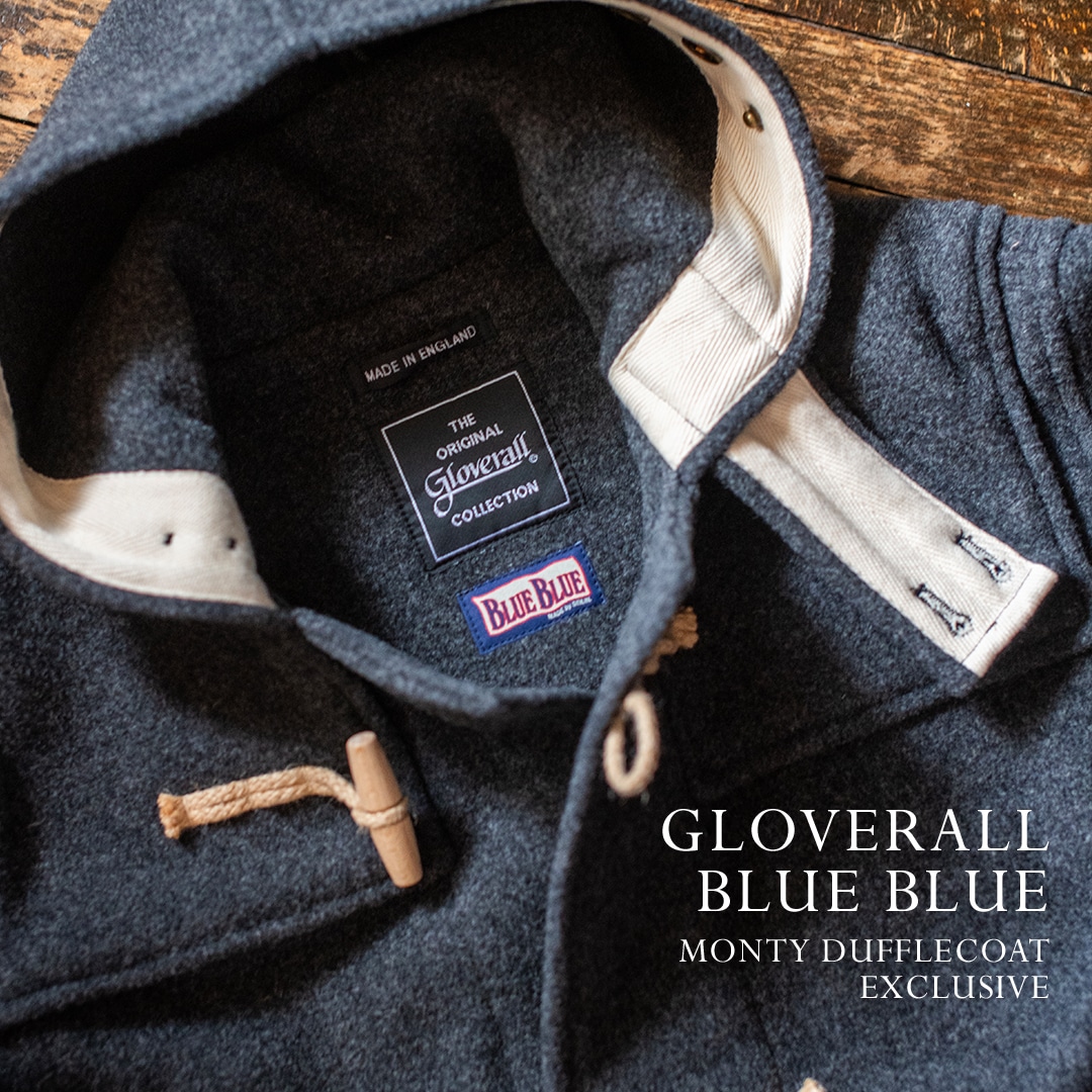 グローバーオール|GLOVERALL|ブルーブルー|BLUE BLUE|GLOVERALLxBLUE