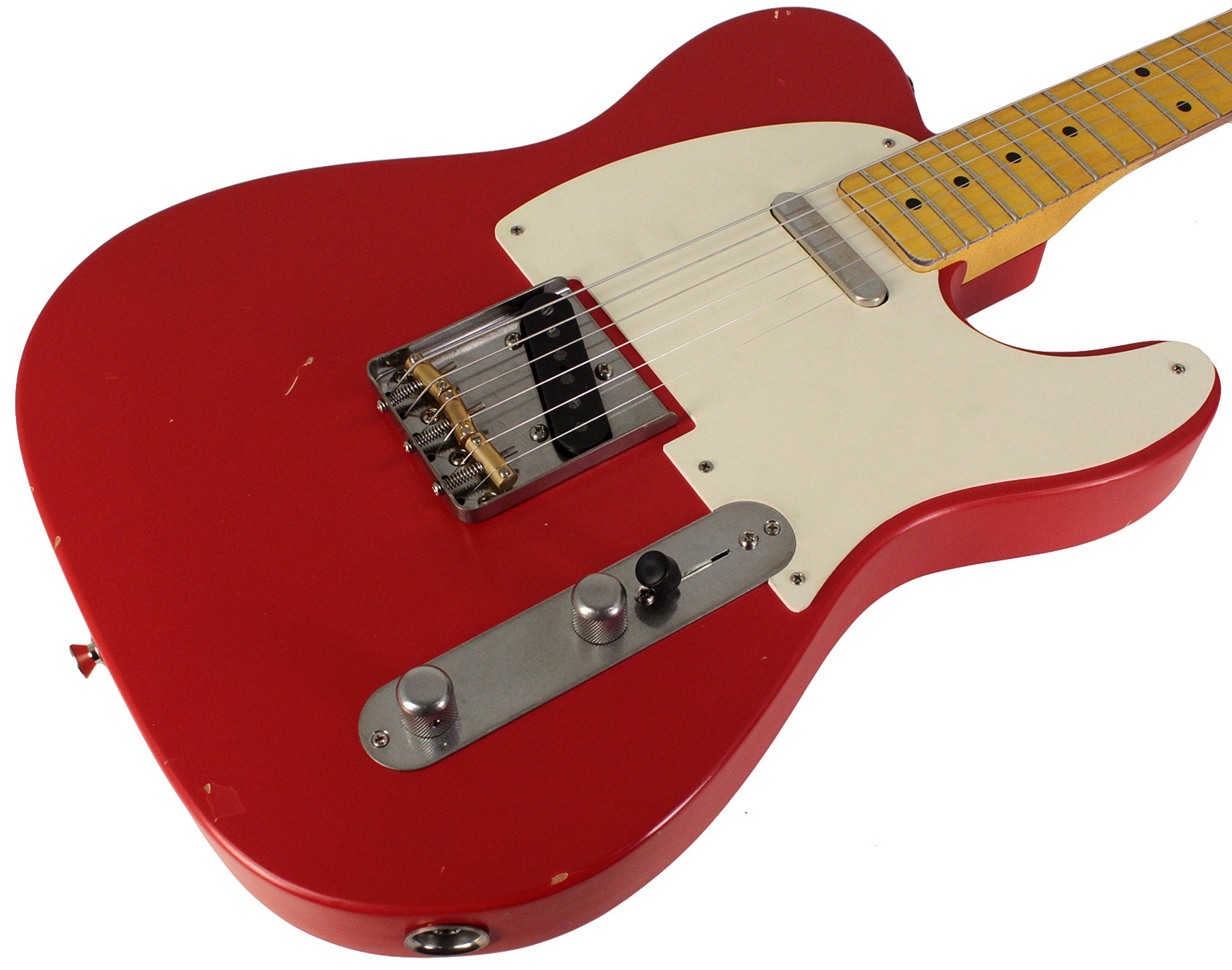 Nash T57 Guitar, Dakota Red, Light Aging | Humbucker Music