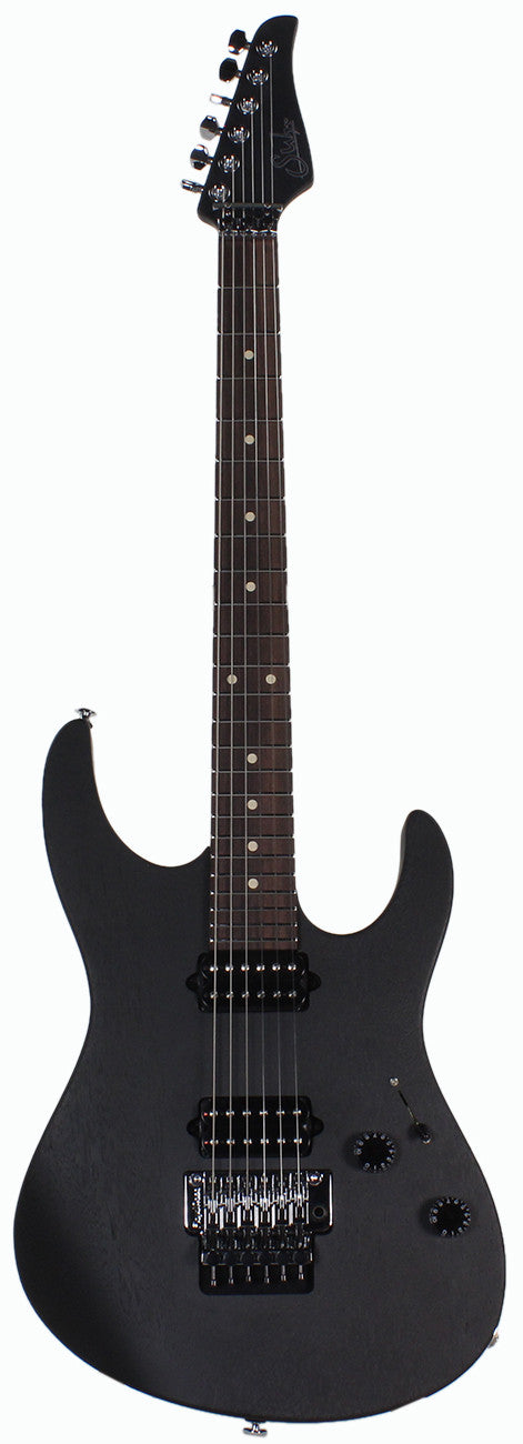 Suhr Modern Satin Black Guitar - Floyd Rose | Humbucker Music