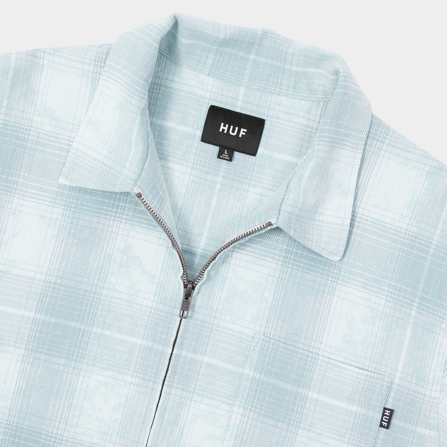 TIE DYE PLAID ZIP SHIRT｜TOPS & SHIRTS（トップス&シャツ）｜【公式