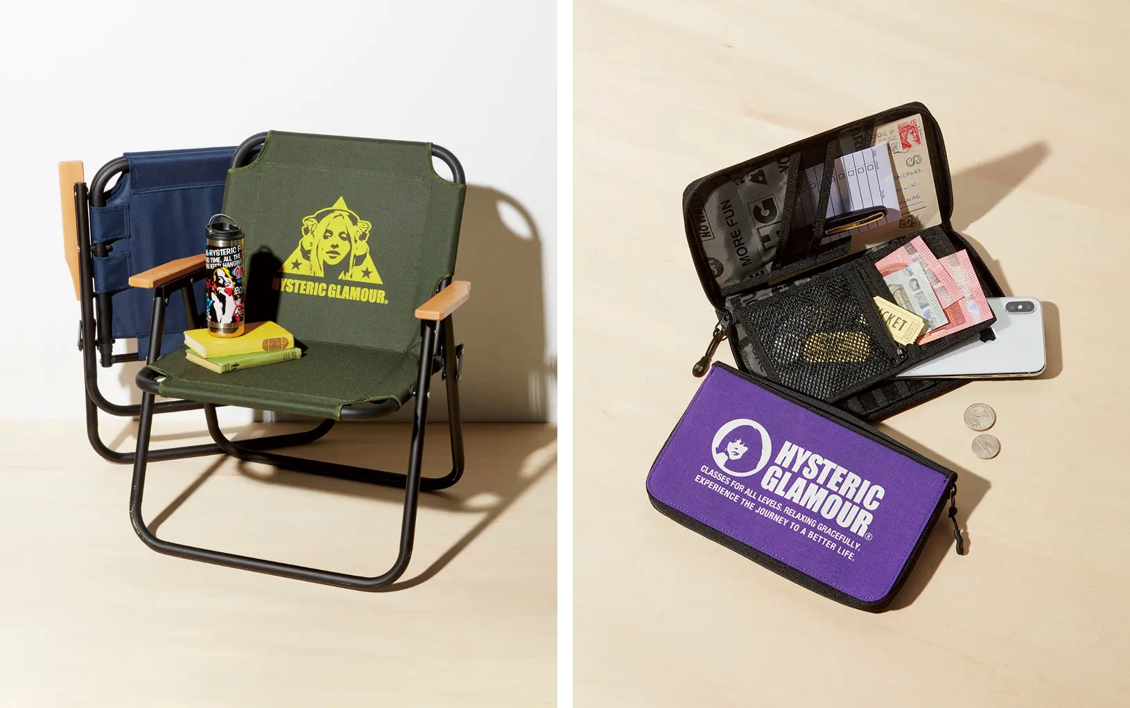 実用的でファッショナブルなHYSTERIC GLAMOURの小物アイテム｜HYSTERIC