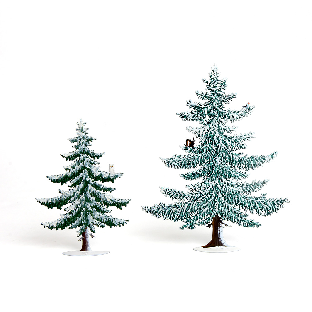 WSW4106W 錫 冬のモミの木 20cm：生活・くらし：百町森