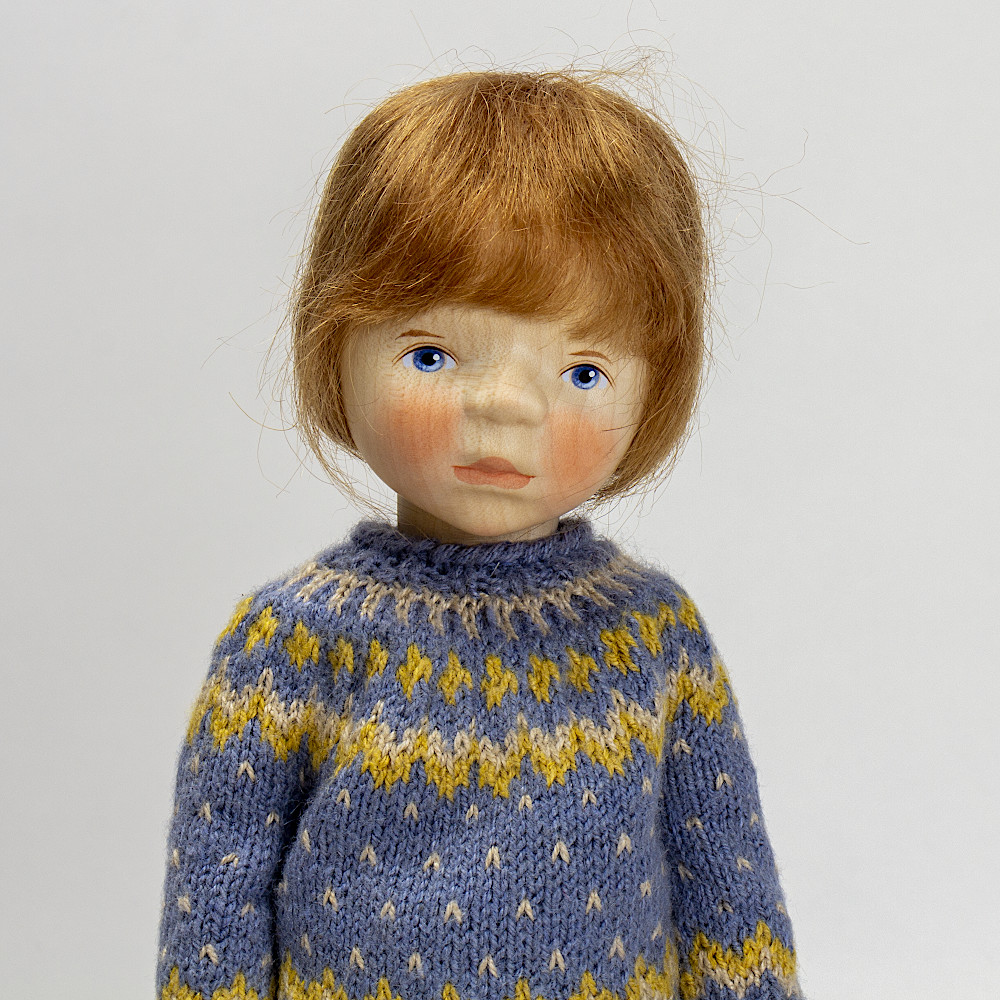 ポングラッツ人形木製（H384）：おもちゃ：百町森