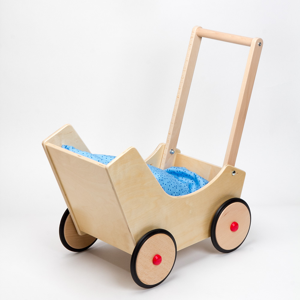 HA乳母車・白木：おもちゃ：百町森