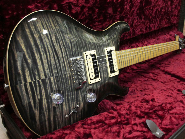 Paul Reed Smith(PRS) CE24 Korina KID Limited Charcoal Burst Gloss