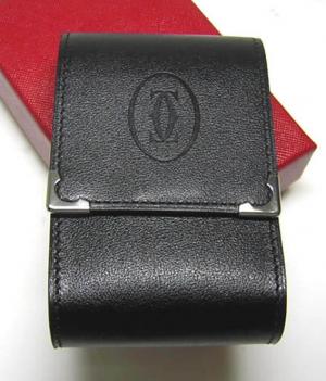 カルティエ ] シガレットケース（カボション／オニキス） - CA-222b