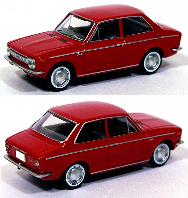 トミカリミテッド ヴィンテージ トヨタ カローラ 1100 2ドアセダン (赤