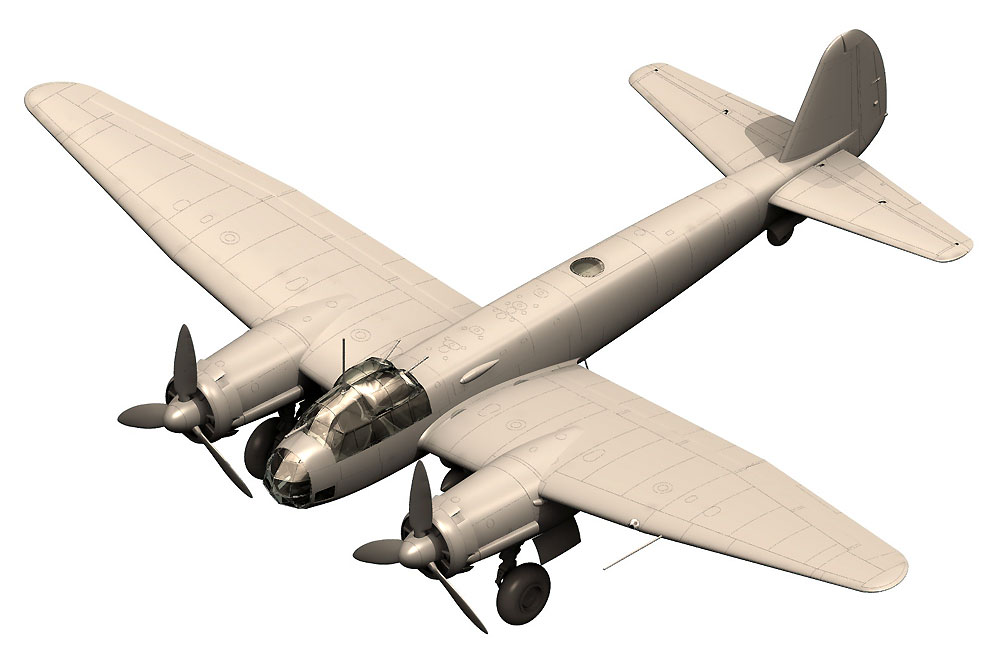 ICM ユンカース Ju88A-4 爆撃機 枢軸国軍 1/48 エアクラフト