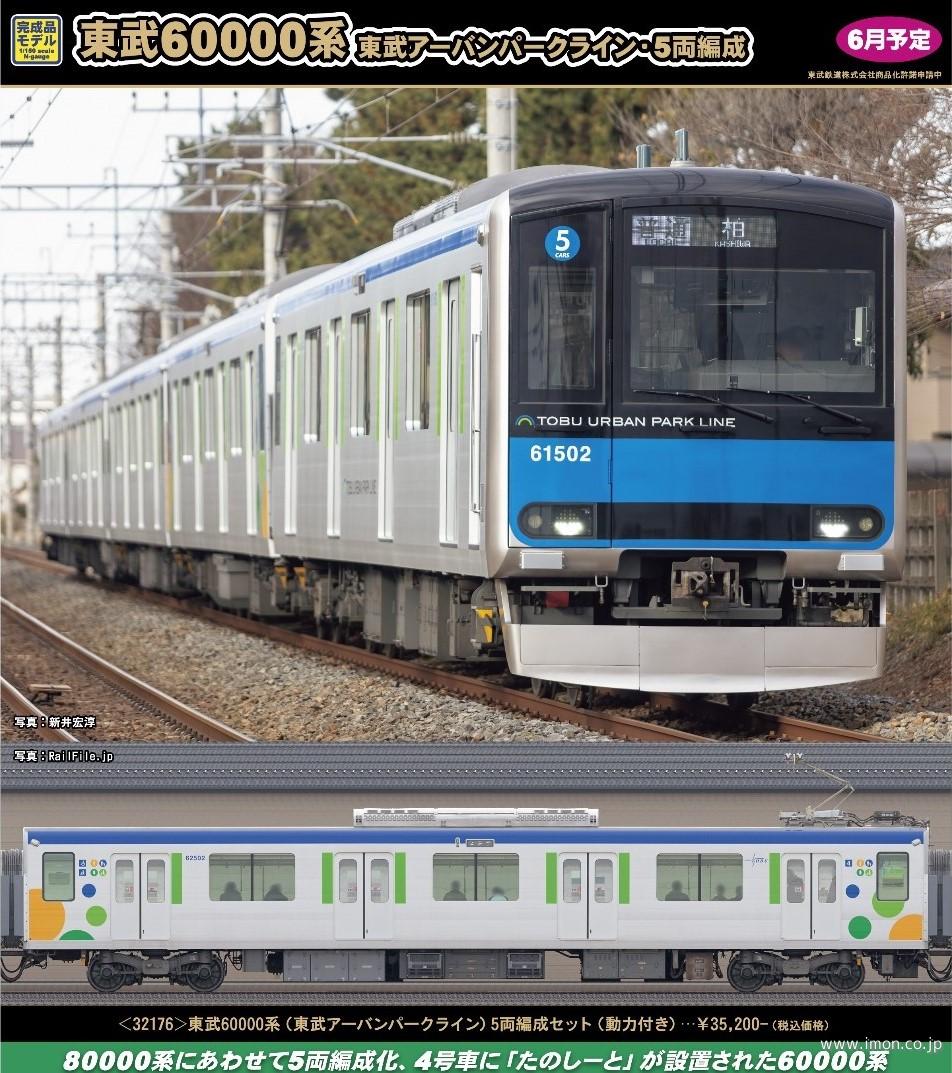 東武60000系の製品一覧（1ページ目）｜Nゲージ鉄道模型のグリーン