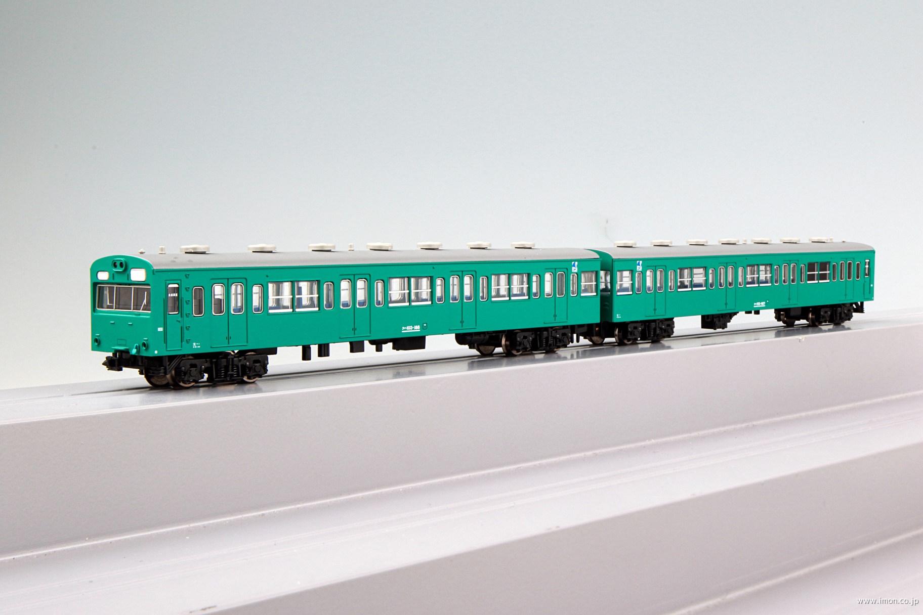 103系クハ103 188非冷＋クハ103 627非冷 常磐線快速