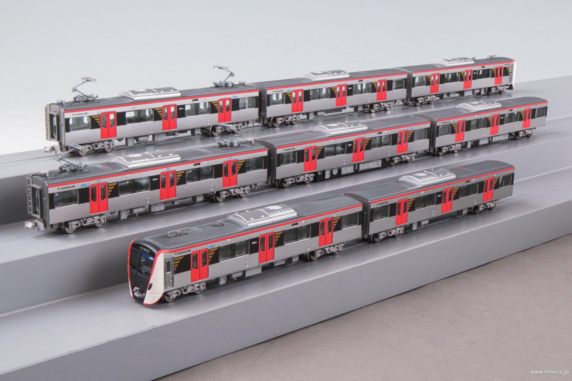 都営5500形 浅草線後期車 8両 | 鉄道模型店 Models IMON