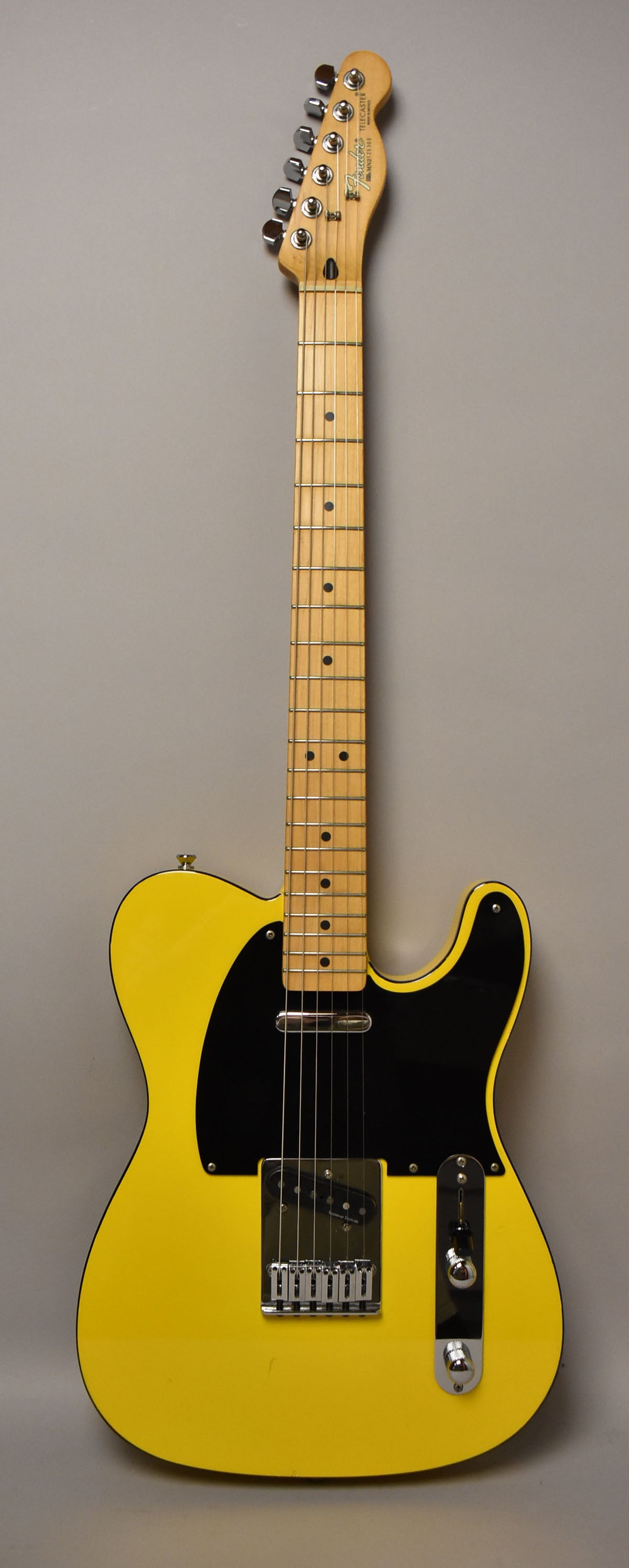 1992 Fender Custom Telecaster Graffiti Yellow MIM / MIJ w/Gig Bag