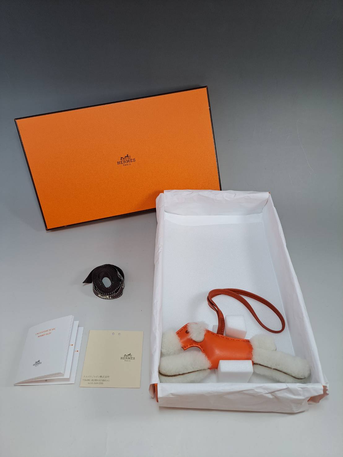 HERMES（エルメス）/バディ/オレンジポピー【新品】