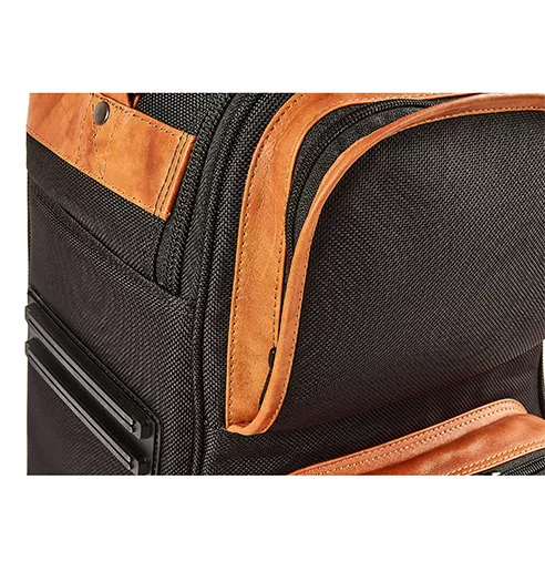 GARD Elite Alto Soprano Double Sax Gig Bag, Synthetic with Leather