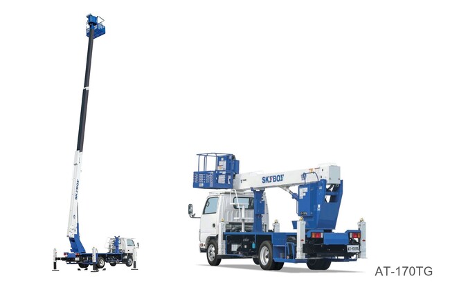 高所作業車 17m トラック式バケット直伸型 | 建設機械レンタルの
