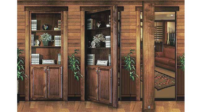 隠し扉 hidden door 秘密の部屋への扉