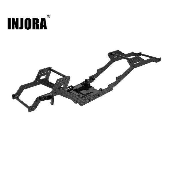 INJORA 313/324mm Wheelbase LCG Carbon Fiber Chassis Kit Frame