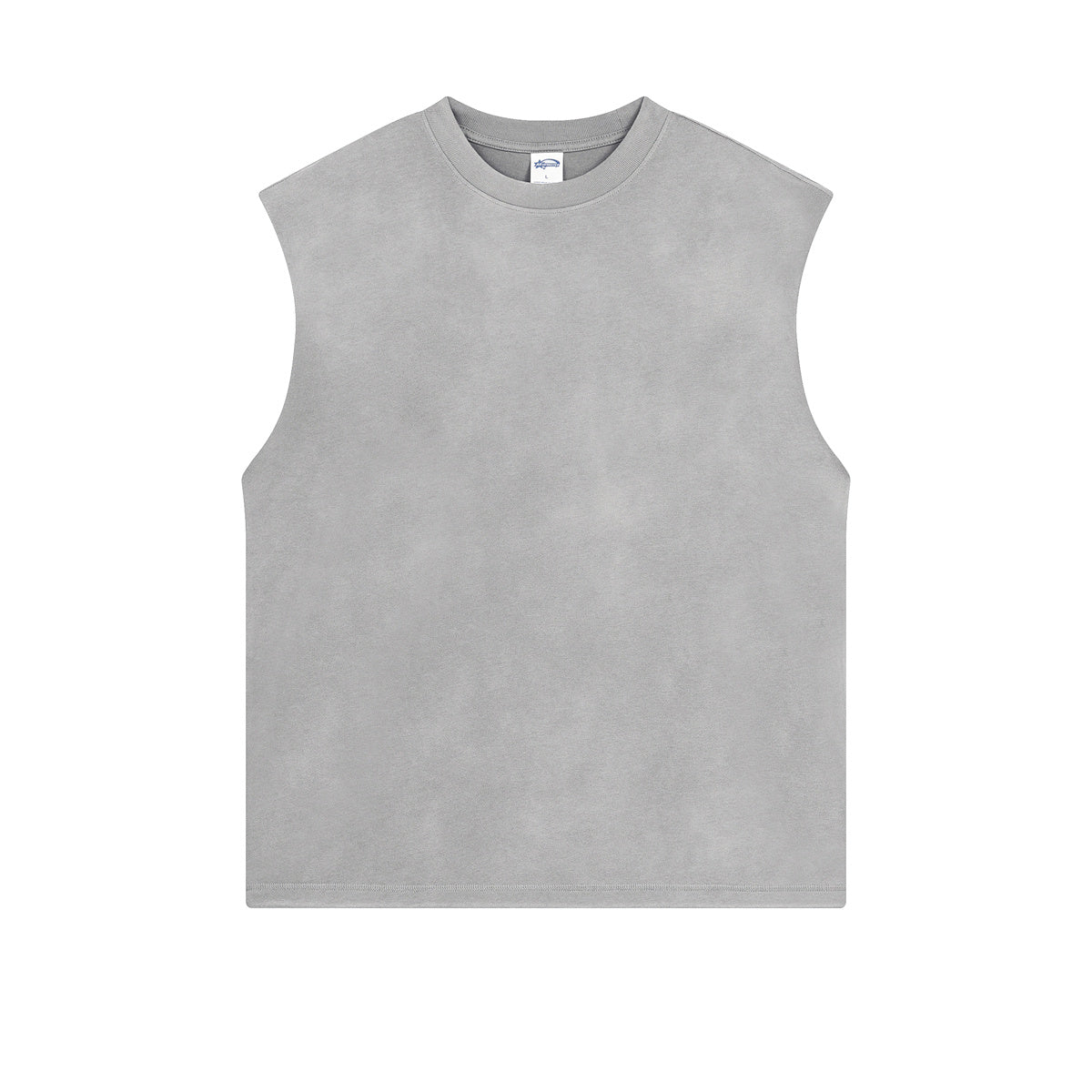 Acid Wash Sleeveless T Shirt 7.5oz Loose Fit Faded T Shirt