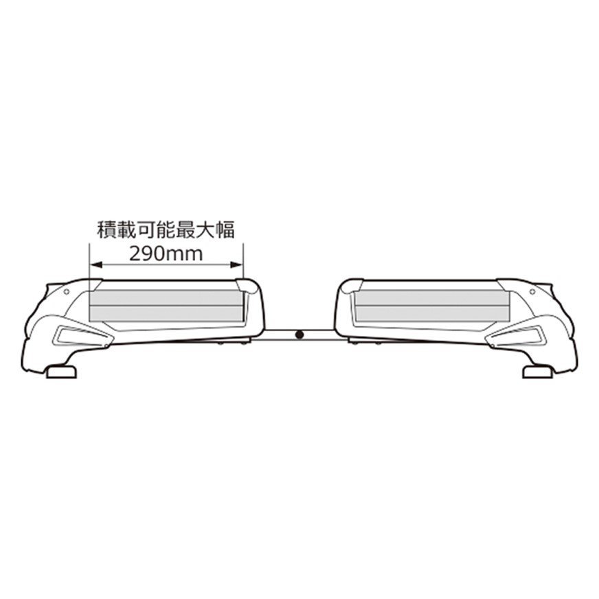 UK729 デュアルアングル（スムースルーフ用）｜INNO（イノー）｜製品情報