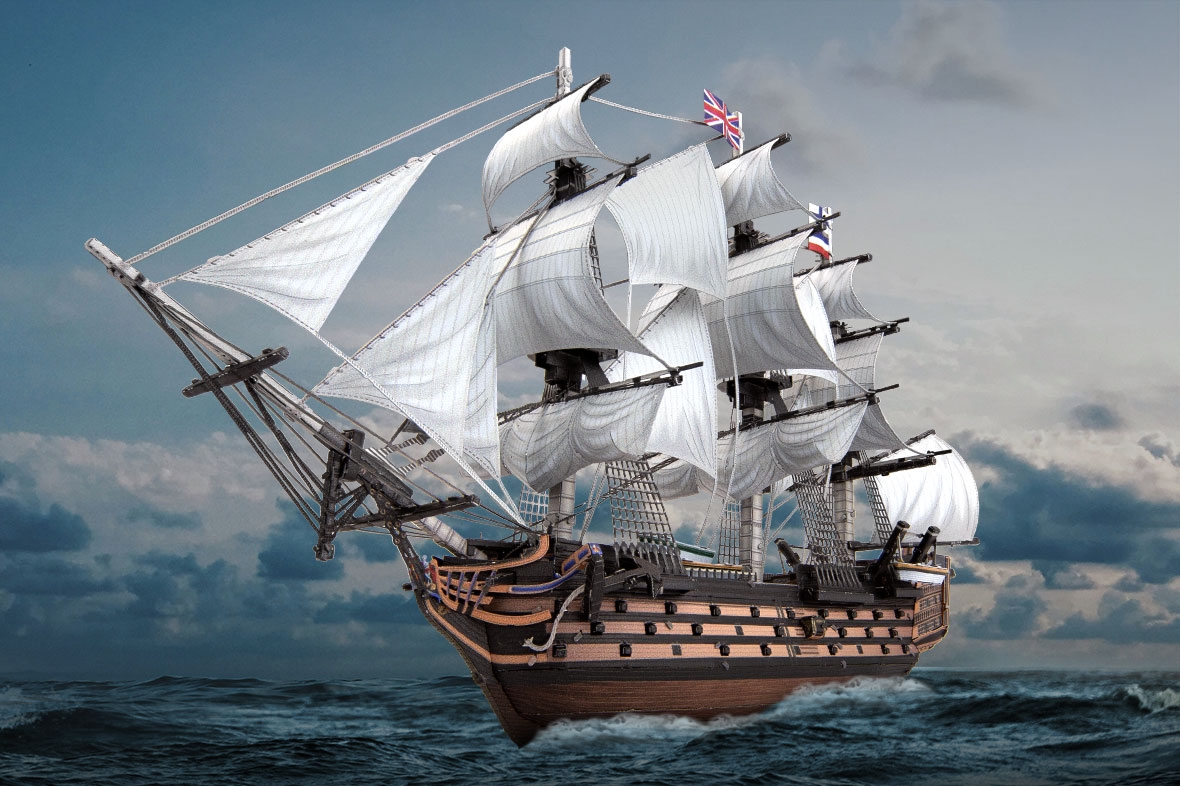 HMS Victory Metal Earth Premium Series - Innovatoys