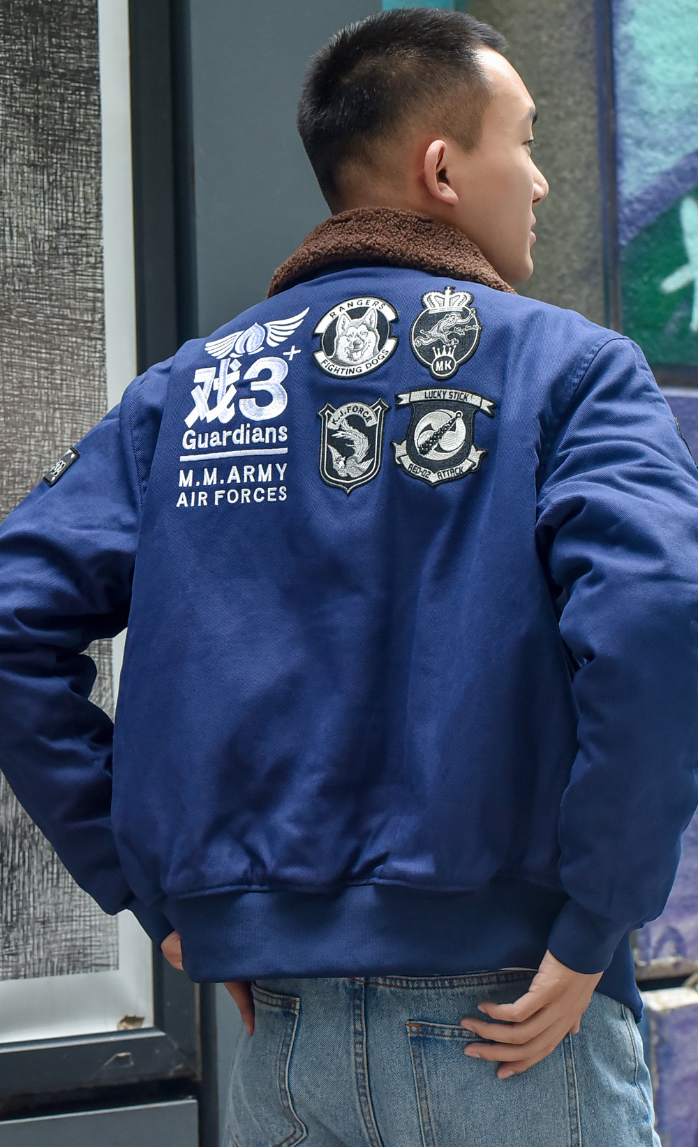 Official Yakuza Like A Dragon Adachi Sherpa Jacket