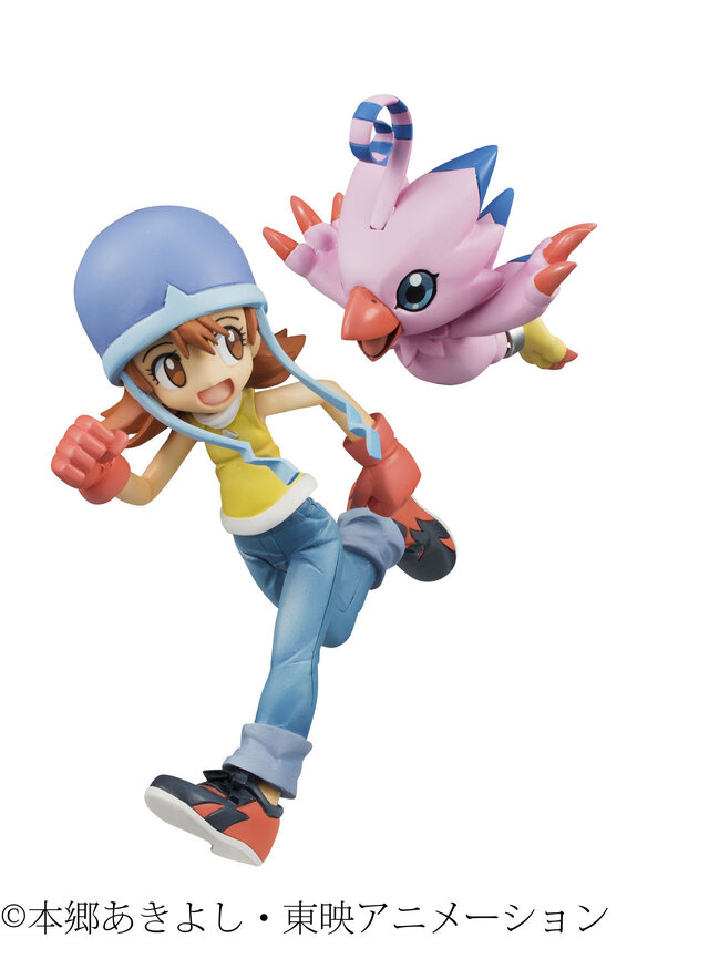 デジモン「武之内空＆ピヨモン」「城戸丈＆ゴマモン」フィギュア予約