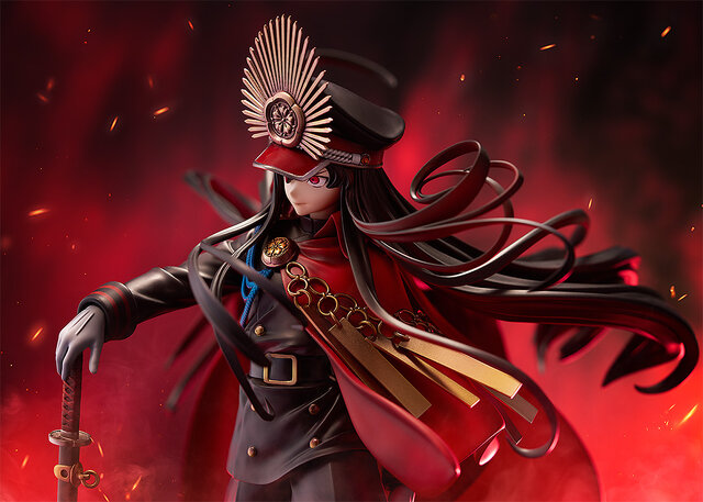 FGO』織田信長が、髪と軍服をなびかせて威厳あふれるフィギュアに