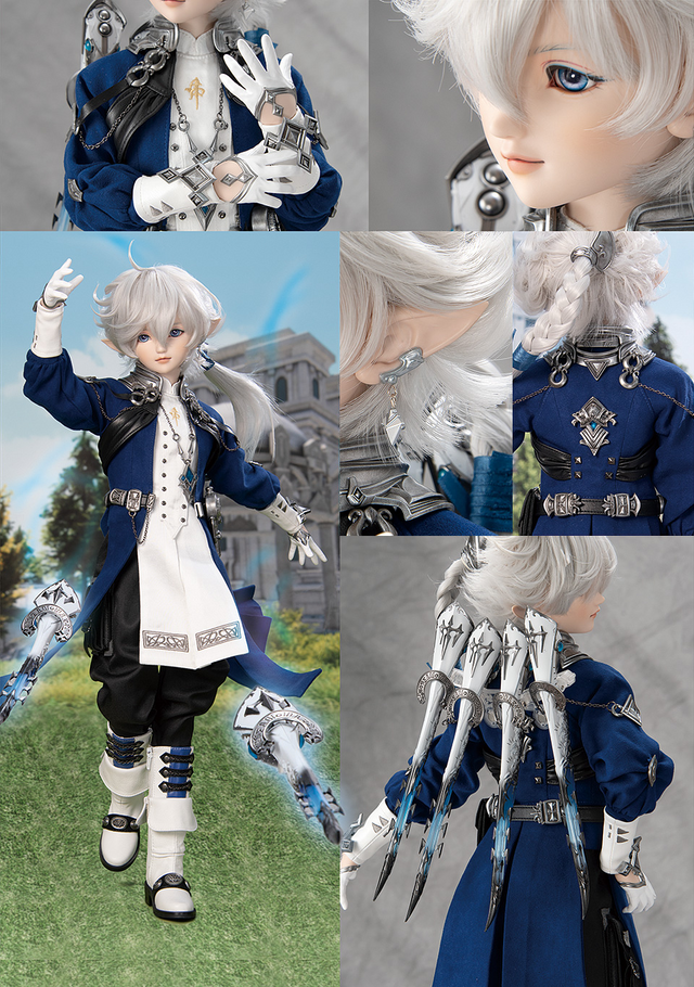 お値段は11万円超え！『FF14』よりアルフィノとアリゼーのドールが登場