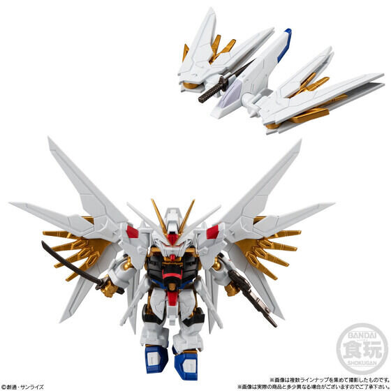 ストライクフリーダムガンダム弐式など、劇場版「ガンダムSEED」4機の