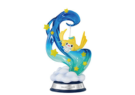 ゆらゆら揺れるジラーチに、ペリッパーの口の中に入ったピカチュウまで