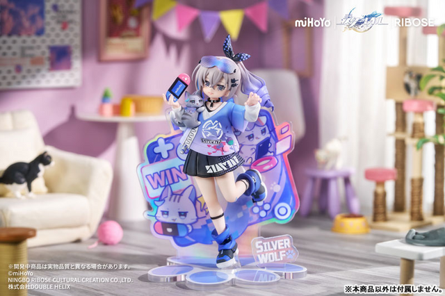 崩壊：スターレイル』より「銀狼」がフィギュアになって登場！“ちび