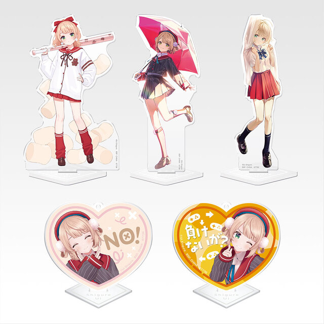 一番くじ しぐれうい」発売！“ドヤ顔”が可愛いマルチスタンド