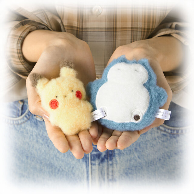 ポケモン』てのひらにすっぽりおさまる「ほわほわてのひらマスコット