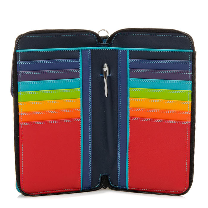 Mywalit | Zip Round Multi Purse with Shoulder Strap