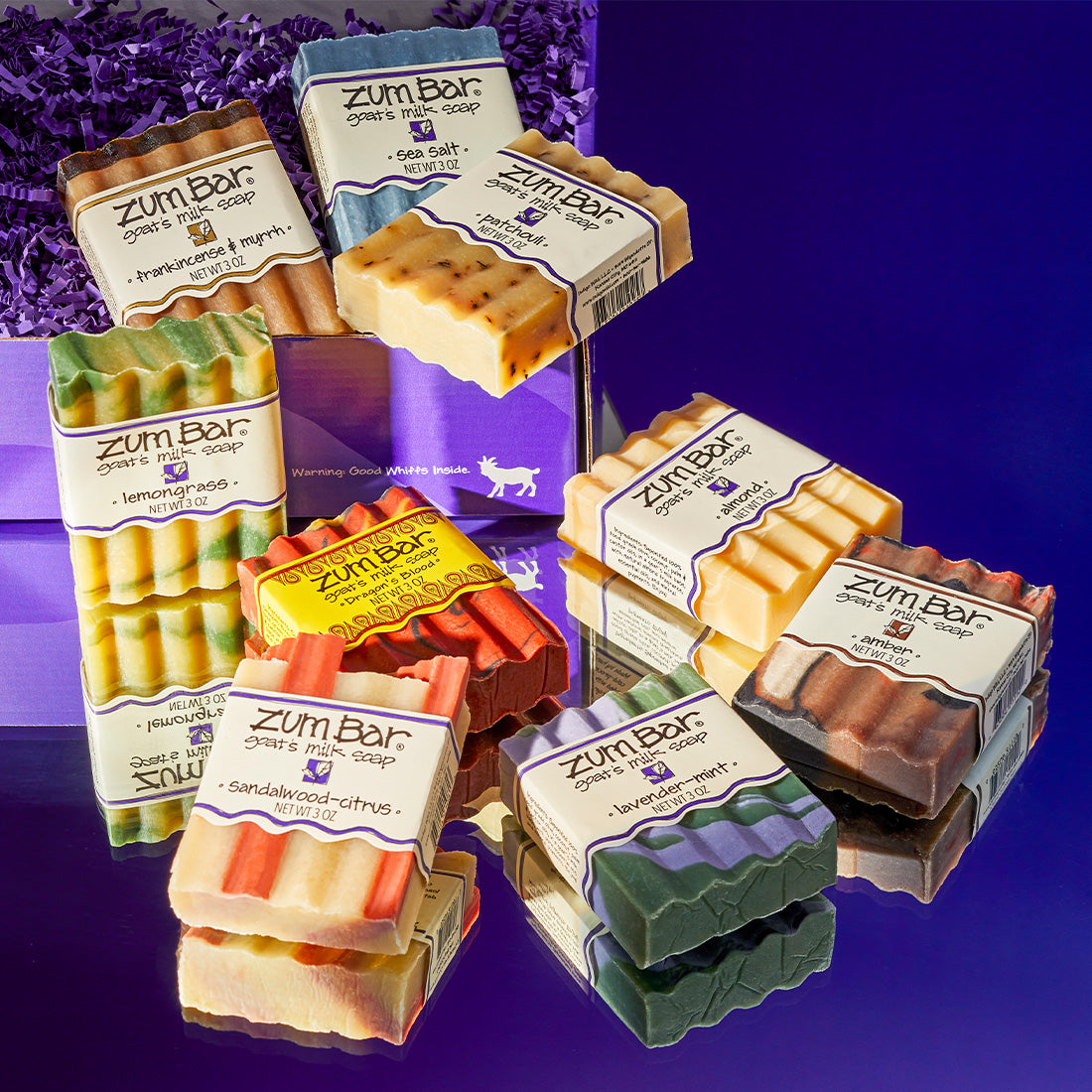 The Divine Nine | Gift Set of Nine Goat's Milk Soap Bars