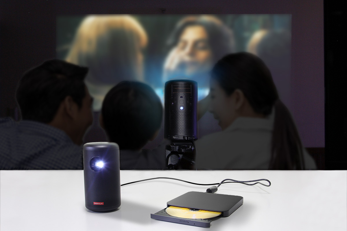 NEBULA ポータブルプロジェクター HDMI/USB対応 リモコン Amazon.co.jp