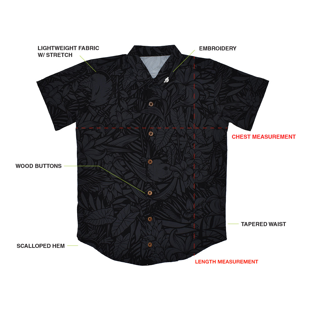 Teal-biscus' ULTRA Aloha (Hawaiian) Shirt
