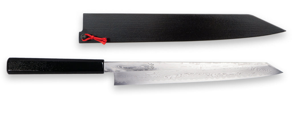 中川作 煌 STRIX 和切付筋引き (黒摺漆鞘付) – 堺一文字光秀