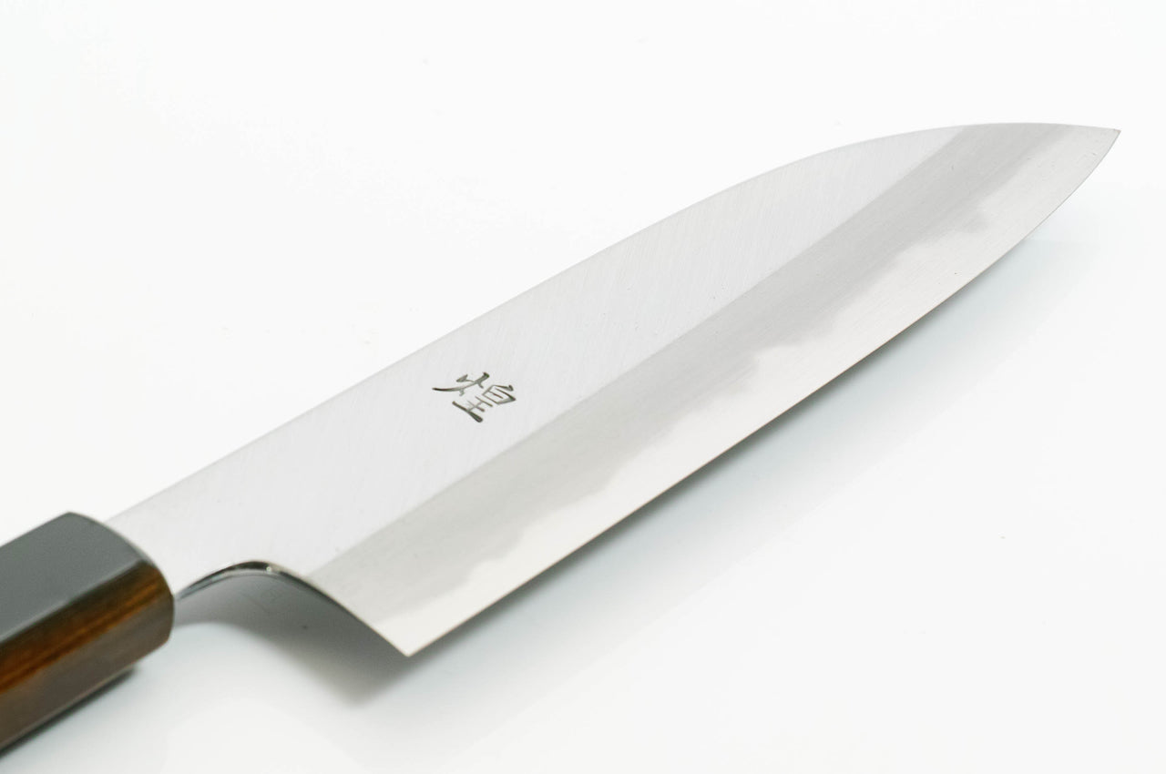 煌 青一鋼 黒呂柄 和式三徳包丁 180mm – 堺一文字光秀