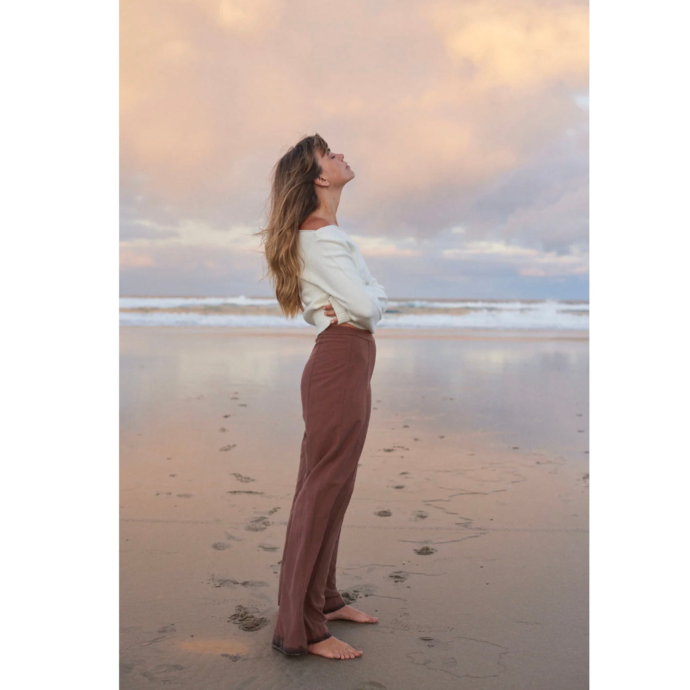 Rhythm | Chloe Knit Sweater | White – Icons of Surf