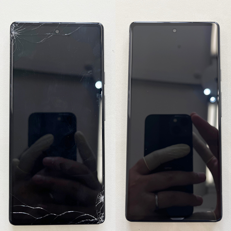 Pixel6a画面割れ有り