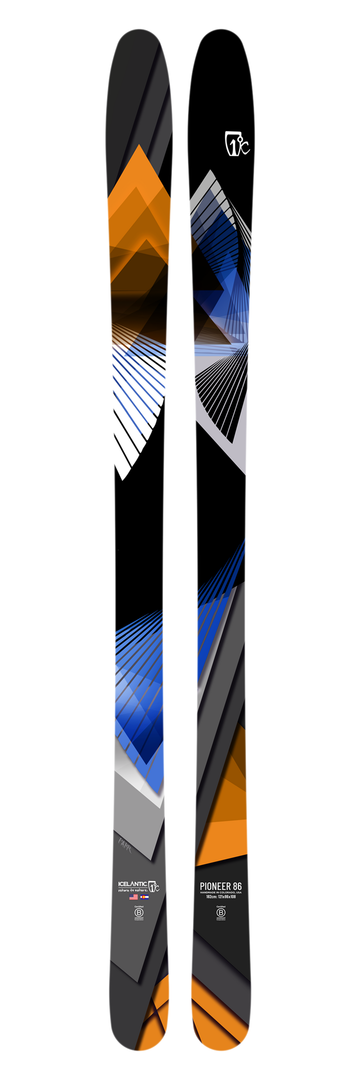 スキー ICELANTIC Pioneer H174 W109 SHIFT MNC 10 ICELANTIC Pioneer