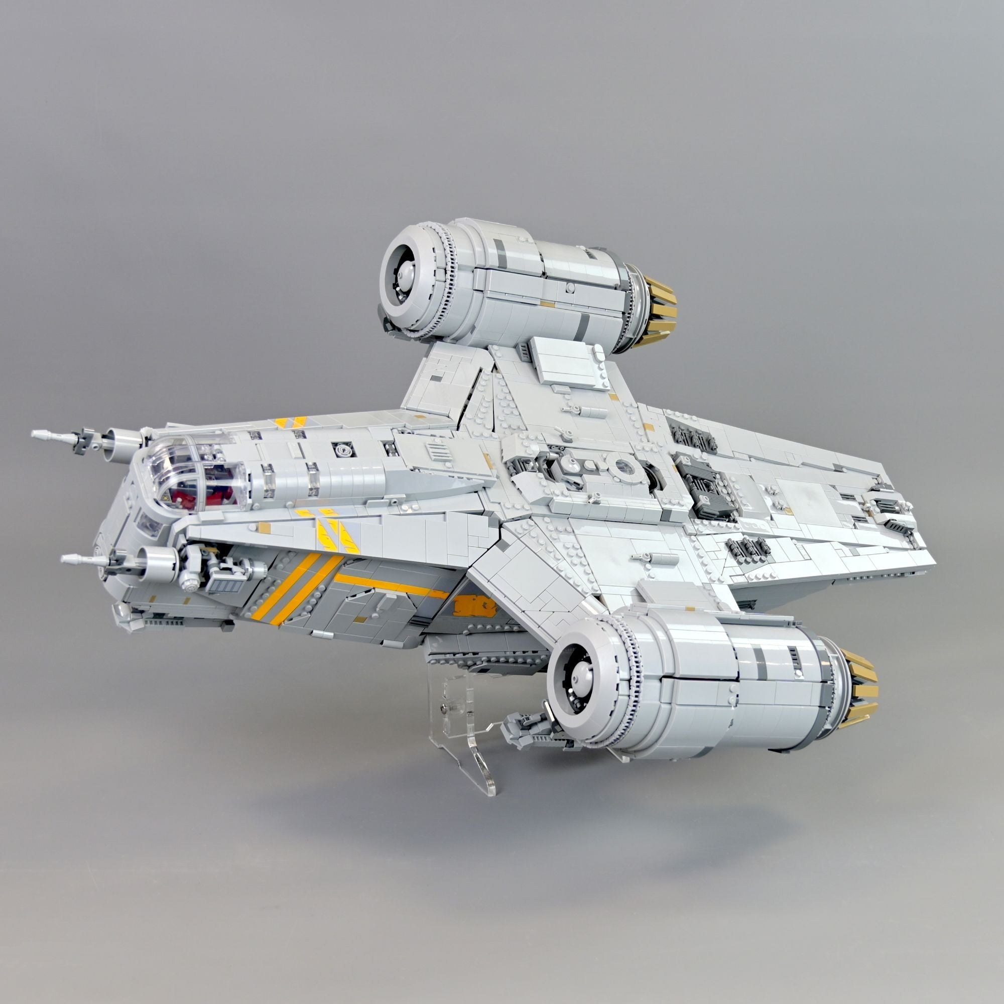 LEGO 75331 UCS Razor Crest Acrylic Display Stand | iDisplayit USA