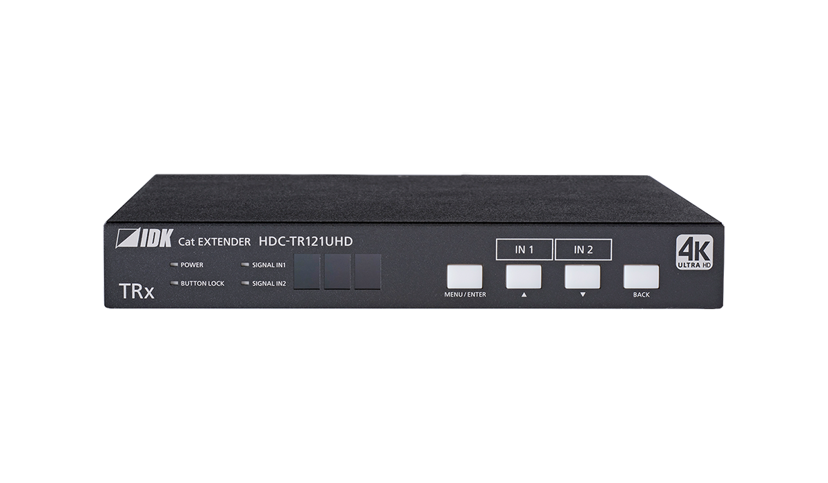 HDC-TR121UHD 4K@60対応 HDBaseT送受信器 | 株式会社アイ・ディ・ケイ
