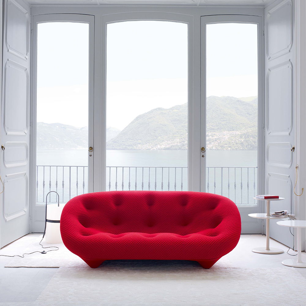 ligne roset（リーン・ロゼ）ラブソファ「ロゼプルム」2人掛け 幅202cm