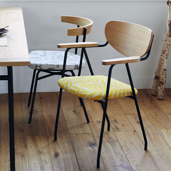 ☆IDEE ONLINE数量限定 DJANGO ARM CHAIR Black frame YUNOKI Shimauma
