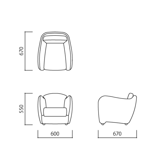 MINI MILLER ARM CHAIR Gray｜1人掛け｜IDEE SHOP Online