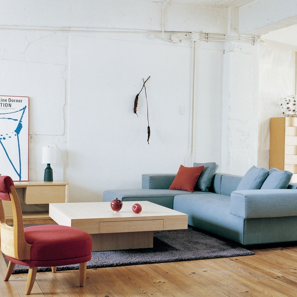 De-foe SQUARE LOW TABLE Walnut｜ローテーブル｜IDEE SHOP Online